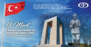 Erdemir, ”18 Mart Şehitleri Anma ve Çanakkale Zaferi’’ ilanı