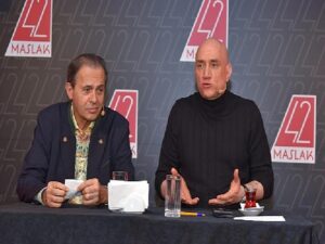 42 Maslak’ta Ramazan davetinin konuğu Ayhan Sicimoğlu oldu