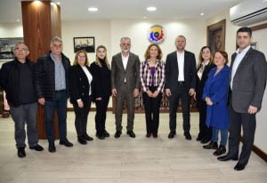 NERİMAN POSBIYIK, EREĞLİ TSO’YU ZİYARET ETTİ