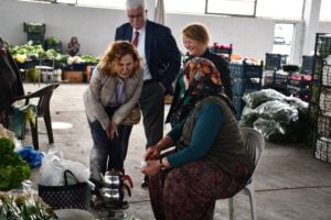 NERİMAN POSBIYIK, SEÇİM ÇALIŞMALARINA KATILDI