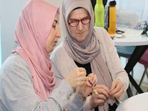 Anne Kent’ten Punch tekniği ile nakış