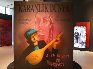 Bu dünyadan Aşık Veysel geçti Aşık Veysel ‘Veysel Sarfiyat, İsmi Kalır’ standı AKM’de açıldı