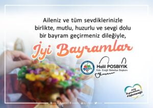 Başkan Posbıyık, Ramazan Bayramı kutlama ilanı