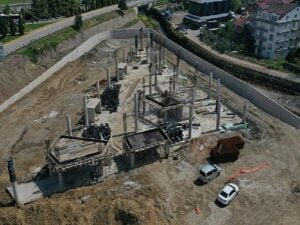 Gölcük Terminal Binası süratle ilerliyor