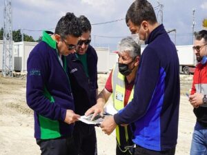 Gücün Kahramanları Afet Bölgesinde