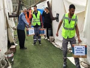 Hayırlarınız Depremzedelere Umut Oluyor