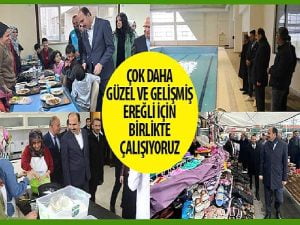 Lider Altay: “Çok Daha Hoş ve Gelişmiş Ereğli İçin Birlikte Çalışıyoruz”