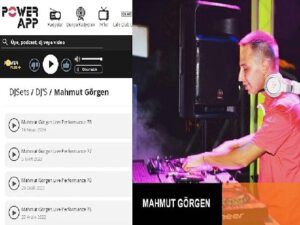 Ünlü DJ Mahmut Görgen’in Yeni Türkçe Seti PowerApp Dj Cast’te!