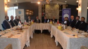 DTO Şube Başkanı Oğuz Ünlüer, Rektör Özölçer’e ziyaret