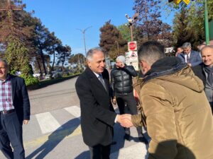 Saffet Bozkurt İşçi Bayramında işçileri yalnız bırakmadı