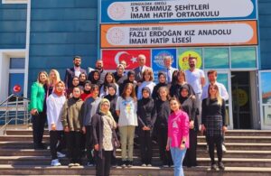 Aldoğan ve Akgül öğrencileri ziyaret ederek başarı diledi