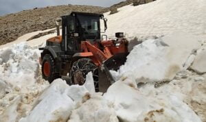 Antalya Büyükşehir gruplarından Mayıs ayında kar mesaisi