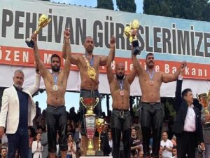 Büyükşehirli pehlivanlar 2023 dönemine süratli başladı