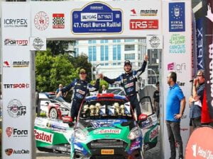 Castrol Ford Team Türkiye, Yeşil Bursa Rallisi’ni Tepede Tamamladı