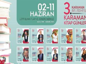 Karaman Belediyesi 3. Kitap Günleri Başlıyor