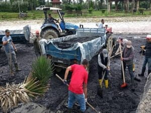 Kültürpark Gölet Temizleniyor