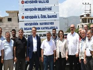 Nevşehir Hatay’a Zerzevat Hali Yaptırıyor