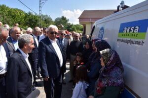 KIYICAK MAHALLESİ DOĞALGAZA KAVUŞUYOR