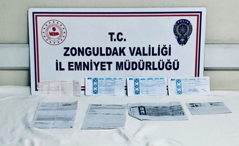 Zonguldak’ta tefecilere operasyon