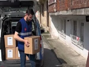 Canik Belediyesi’nden Selden Etkilenen Ailelere Hijyen Paketi Takviyesi