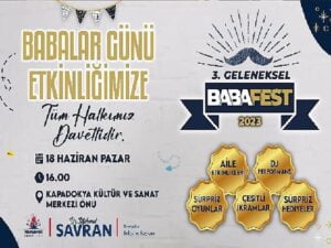 Klâsik “3. Babafet Şenliği ” 18 Haziran Pazar günü yapılacak