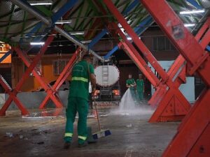 Kurban kesim yerlerinde aralıksız paklık