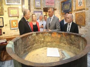 Örcün Ali Vasfi İzmidî Hüsn-i Çizgi Müzesi’nde süper stant