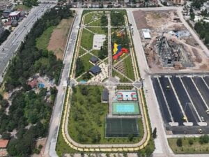 Sağlıklı Ömür Parkı otoparkı asfaltlandı