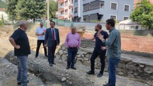 AFAD GENEL BAŞKANI VE TOBB HEYETİ DEVREK’TE