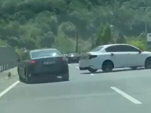 Kdz. Ereğli yolu Ilıksu mevkiinde trafik magandasına ceza