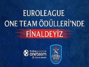 Anadolu Efes Spor Kulübü, Toplumsal Sorumluluk Projesiyle One Team Ödülleri’nde Finale Kalan Kadrolardan Biri Oldu