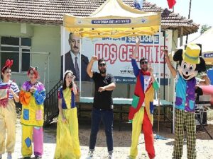 Büyükşehir’in bayram şenlikleri çocuk sesleriyle doldu taştı