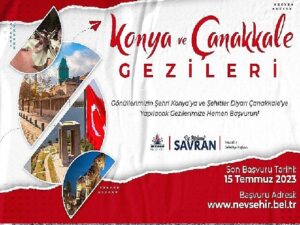 Nevşehir Belediyesi’nden gençler ve bayanlar için Konya ve Çanakkale gezisi
