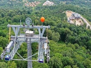 Teleferik’te Derbent İstasyonu tamam