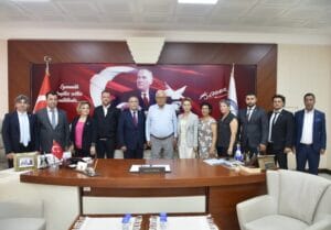 CHP İLÇE YÖNETİMİNDEN BAŞKAN POSBIYIK’A ZİYARET