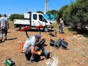Antalya Büyükşehir’den Serik’in mahallelerine spor aletleri