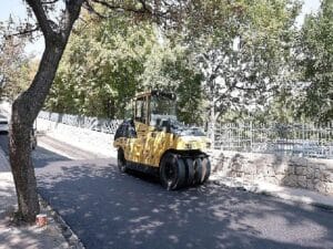 Çankaya Belediyesi asfalt maksadında adım adım ilerliyor