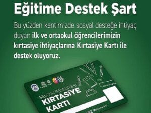 Efes Selçuk Belediyesi’nden eğitime kırtasiye takviyesi