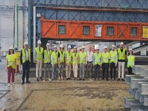 Ege Demir ve Demirdışı Metaller İhracatçıları Birliği İdare Heyetinden Kocaer Çelik’in İzmir Aliağa tesisine ziyaret