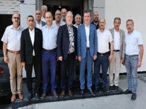 Hakan Koştu ve Bergama Oda Liderlerinden Yalçın Ata’ya ziyaret