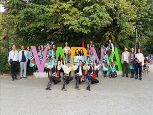 Halk Dansları Topluluğu Şenlik Turnesinde