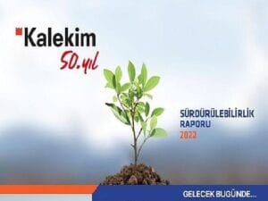 Kalekim 50’inci yılında sürdürülebilirlik raporunu yayımladı