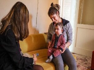 Karşıyaka95 Projesi’nde 4 yılda 0-3 yaş çocuğu olan ailelere 14 bin mesken ziyareti!