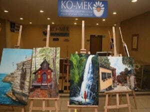 KO-MEK kursları birer sanat okulu üzere