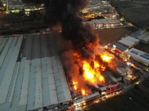Kocaeli İtfaiyesi’nden İnegöl’e dayanak