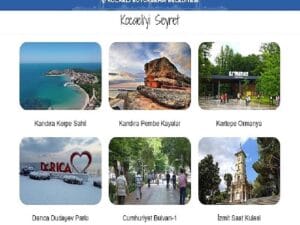 Kocaeli’nin turistik yerleri cepte