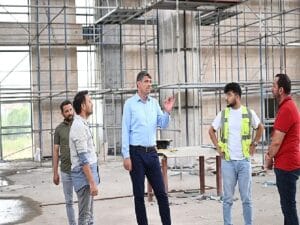 Lider Kocaman Kent Meydanı Camii’ni İnceledi