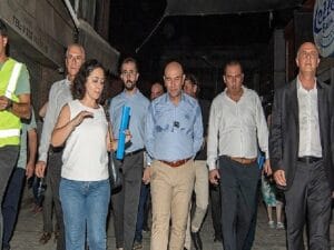 Lider Soyer, Kemeraltı’ndaki gece çalışmalarını inceledi