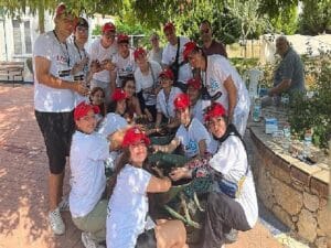 Lösev kampı öğrencileri tohum merkezini ziyaret etti