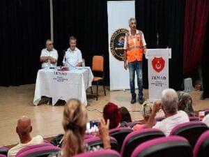Seferihisar’da sarsıntı konferansı yapıldı